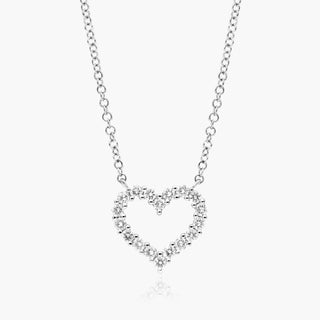 Petite Heart Diamond Necklace - SOULFEEL PAKISTAN- FEEL THE LOVE 