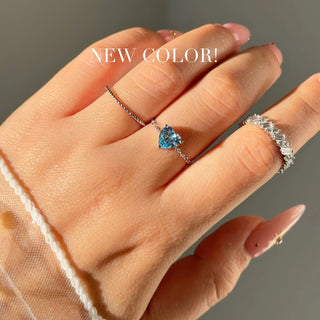 Friendship Heart Chain Ring