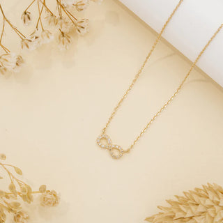 DIAMOND INFINITY NECKLACE - SOULFEEL PAKISTAN- FEEL THE LOVE 