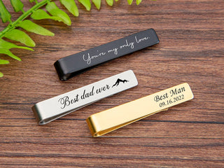 Personalized Tie Clip - SOULFEEL PAKISTAN- FEEL THE LOVE 