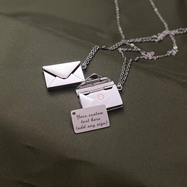 Secret Envelope Necklace