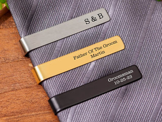 Personalized Tie Clip - SOULFEEL PAKISTAN- FEEL THE LOVE 