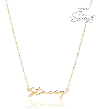 Signature Name Necklace - Lifetime Warranty - SOULFEEL PAKISTAN- FEEL THE LOVE 