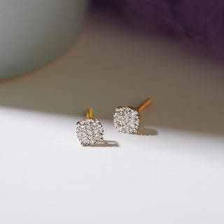 Casual Diamond Earrings - Pure Silver - SOULFEEL PAKISTAN- FEEL THE LOVE 