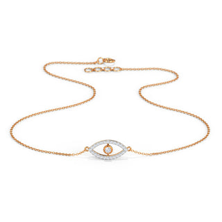 Evil Eye Zircoon Necklace - SOULFEEL PAKISTAN- FEEL THE LOVE 