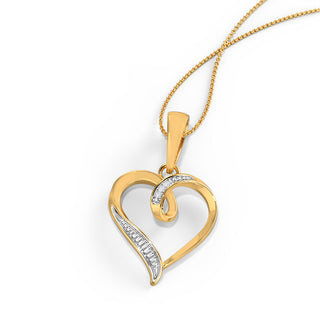 Gorgeous Diamond Heart Pendant - SOULFEEL PAKISTAN- FEEL THE LOVE 