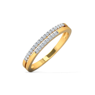 Mahira Diamond Band Ring | Pure Silver 925 - SOULFEEL PAKISTAN- FEEL THE LOVE 