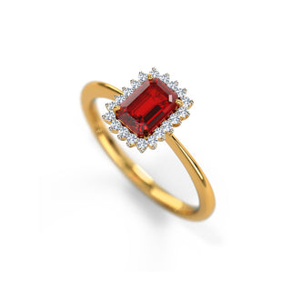 Riveria Ruby Ring | 925 Silver - SOULFEEL PAKISTAN- FEEL THE LOVE 