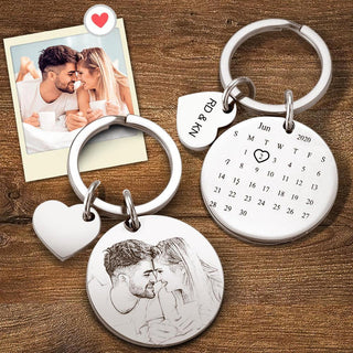 Circle Calendar Keychain - New Arrival - SOULFEEL PAKISTAN- FEEL THE LOVE 