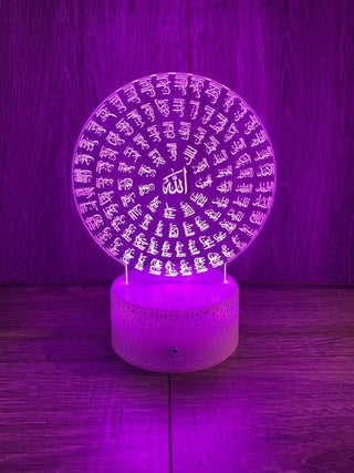 99 NAMES OF ALLAH LAMP - SOULFEEL PAKISTAN- FEEL THE LOVE 