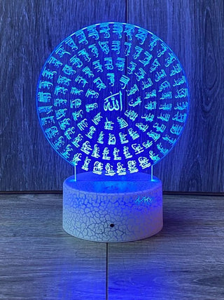 99 NAMES OF ALLAH LAMP - SOULFEEL PAKISTAN- FEEL THE LOVE 