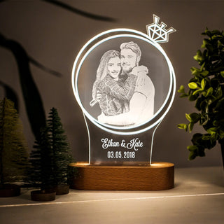 3D NIGHT LAMP - GIFT FOR LOVER - SOULFEEL PAKISTAN- FEEL THE LOVE 