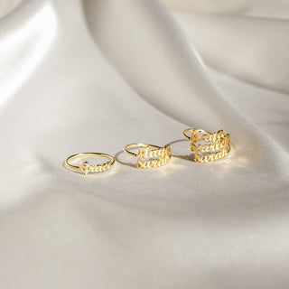 London Duo Name Ring - SOULFEEL PAKISTAN- FEEL THE LOVE 