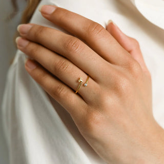 Tiny Zodiac Birthstone Ring - SOULFEEL PAKISTAN- FEEL THE LOVE 