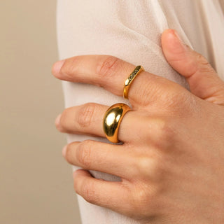 Signet Name Ring - SOULFEEL PAKISTAN- FEEL THE LOVE 