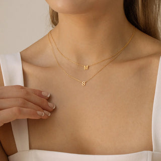 Dainty Initial Necklace - SOULFEEL PAKISTAN- FEEL THE LOVE 