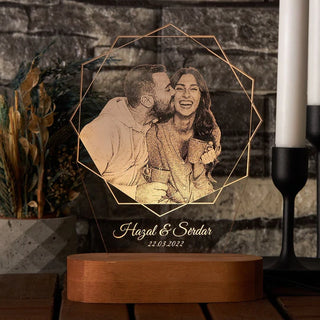 PHOTO GIFTS PERSONALIZED LAMP - SOULFEEL PAKISTAN- FEEL THE LOVE 