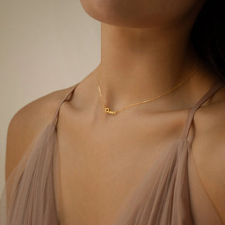 Tiny Soulfeel Name Necklace - SOULFEEL PAKISTAN- FEEL THE LOVE 