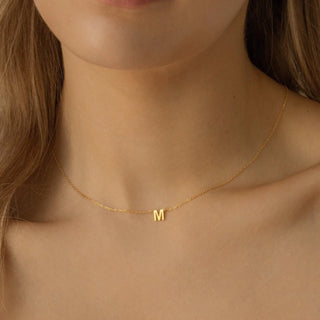 Dainty Initial Necklace - SOULFEEL PAKISTAN- FEEL THE LOVE 