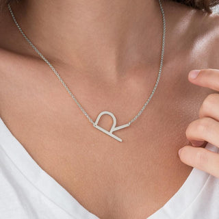 CUSTOM BIG INITIAL NECKLACE - SOULFEEL PAKISTAN- FEEL THE LOVE 