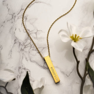 Intention نية Niyyah | Bar Necklace - SOULFEEL PAKISTAN- FEEL THE LOVE 