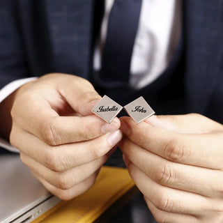 Personalized Name Cufflinks - 2022 Edition - SOULFEEL PAKISTAN- FEEL THE LOVE 